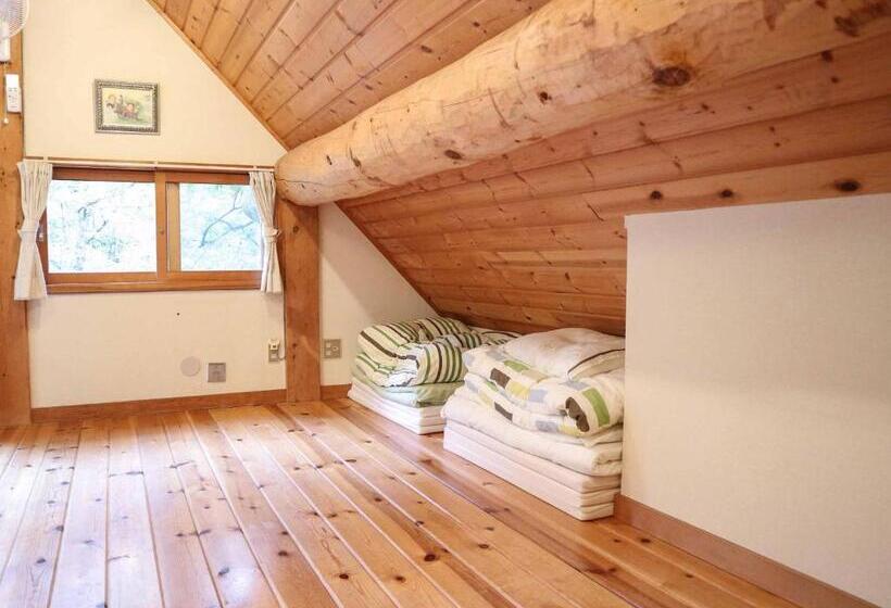 Familjerum, Canadian Loghouse Inn Azuminoyujin