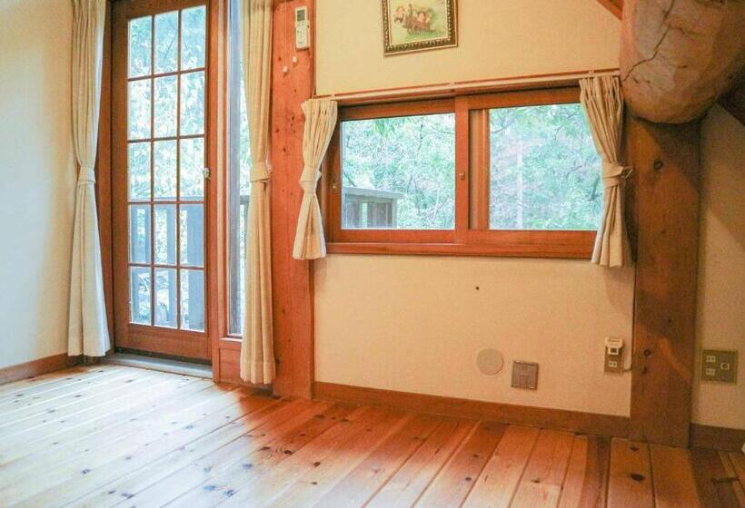 Familjerum, Canadian Loghouse Inn Azuminoyujin