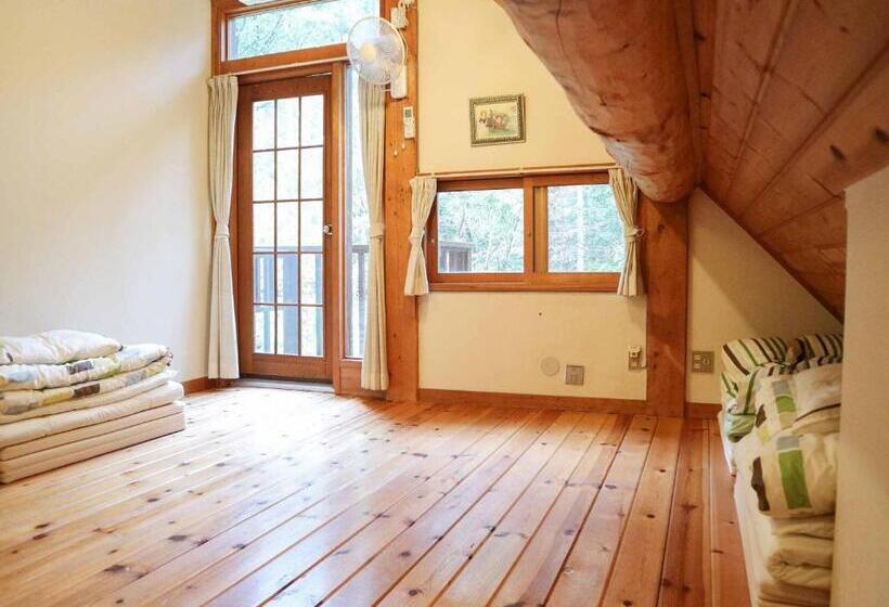 Familjerum, Canadian Loghouse Inn Azuminoyujin