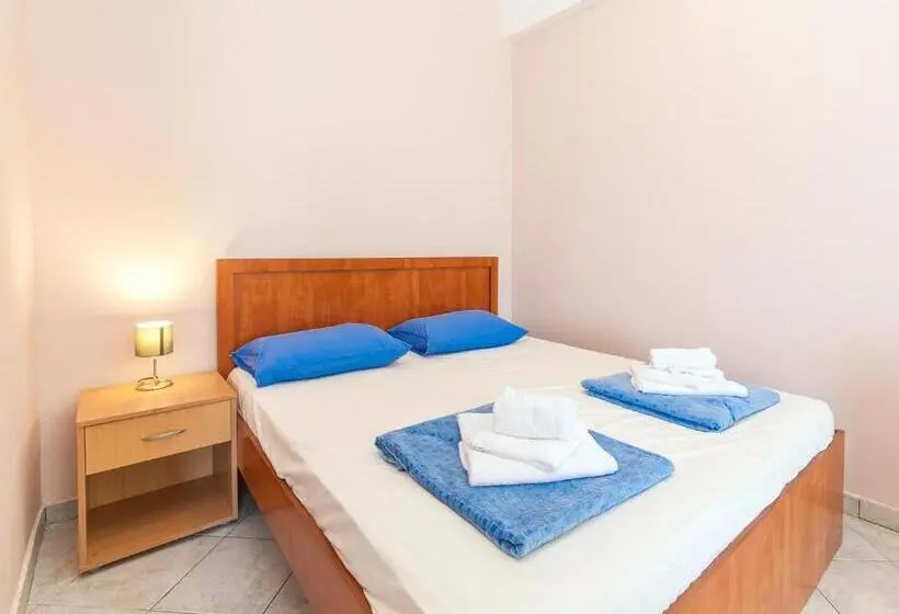 キングサイドベッドのスタンダードワンルーム, Apartments Vjera Petrovac