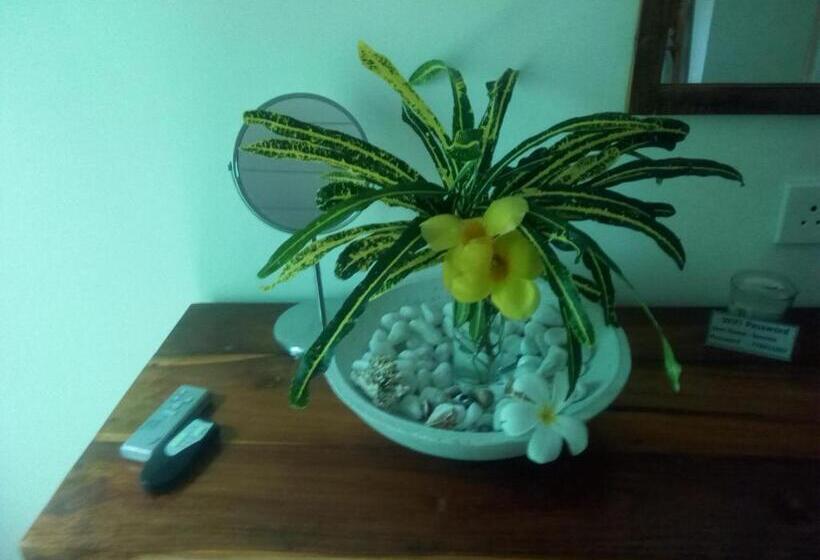 اتاق استاندارد چهارنفره با چشم‌انداز باغ, Sansala Guesthouse & Restaurant