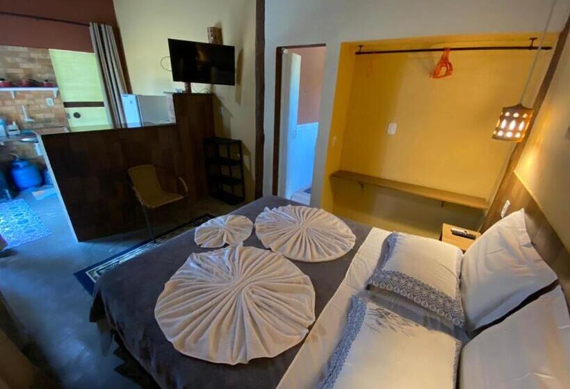 标准间带阳台, Pousada Villa Verde