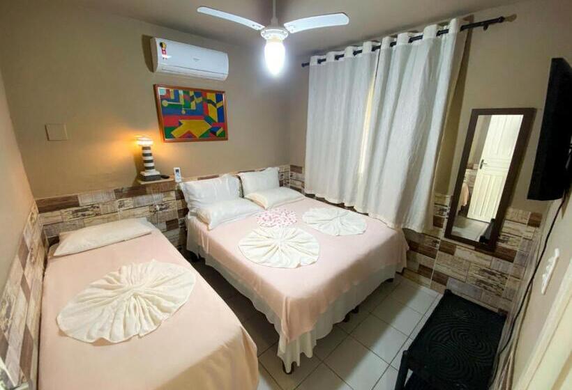 اتاق راحتی سه تخته, Pousada Villa Verde