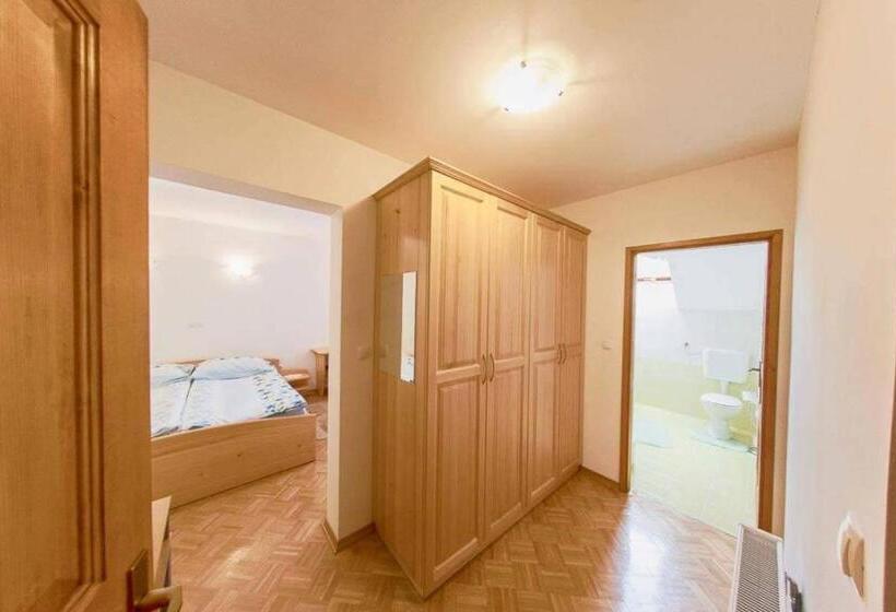 اتاق استاندارد سه تخته با بالکن, Farm Stay Loger
