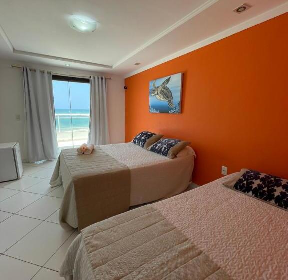 디럭스 룸 바다 전망, Praia Das Tartarugas