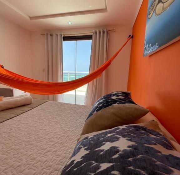 디럭스 룸 바다 전망, Praia Das Tartarugas