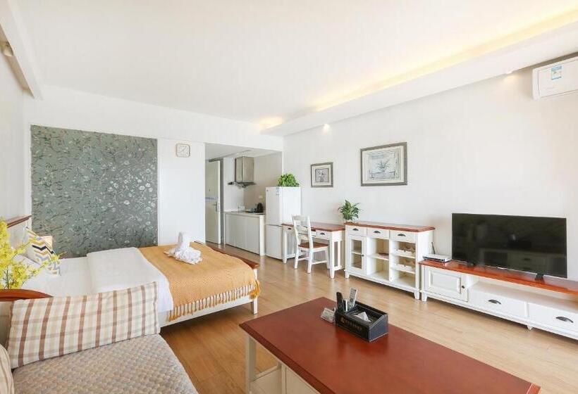 غرفة ديلوكس سرير كينج, Huizhou Huayangnian Seaview Guesthouse