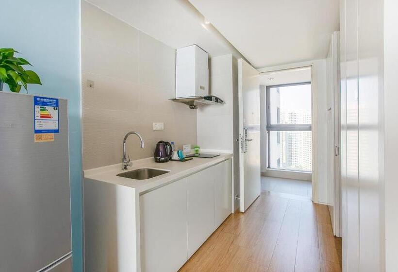 غرفة ديلوكس مطلّة علي البحر, Huizhou Huayangnian Seaview Guesthouse