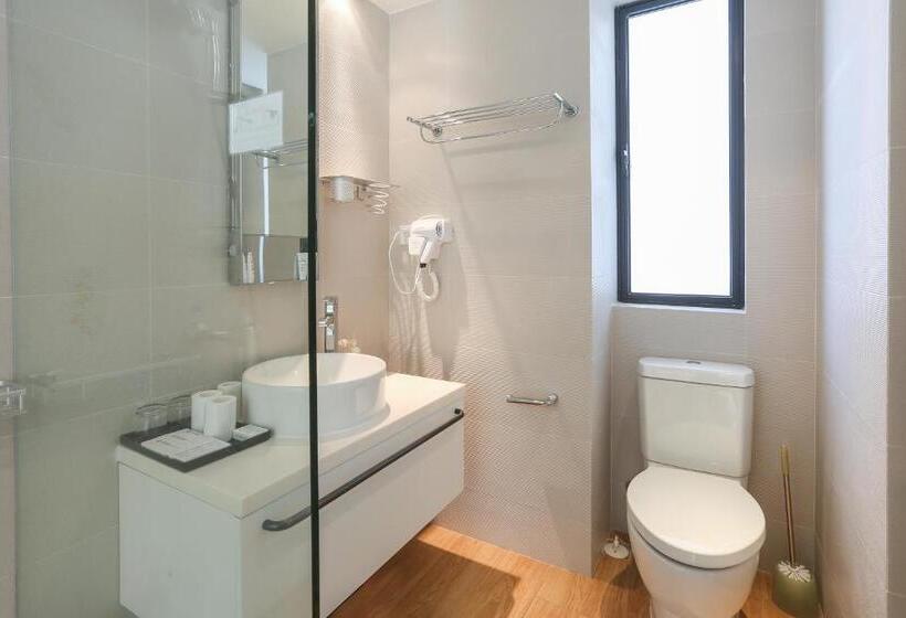 스탠다드 룸 킹사이즈 침대, Huizhou Huayangnian Seaview Guesthouse