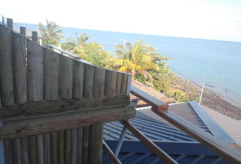 اتاق استاندارد با بالکن و چشمانداز دریا, Le Pandanus