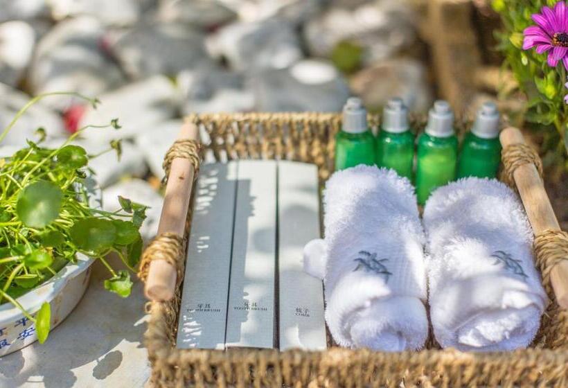 Номер Стандарт 2 Двуспальные Кровати, Mengyuanju Boutique Inn