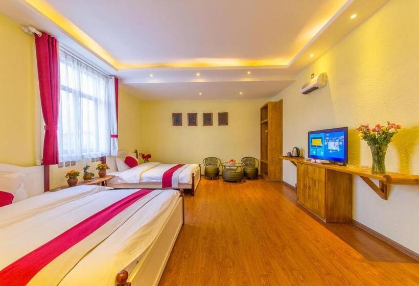 Семейный Номер Deluxe, Mengyuanju Boutique Inn