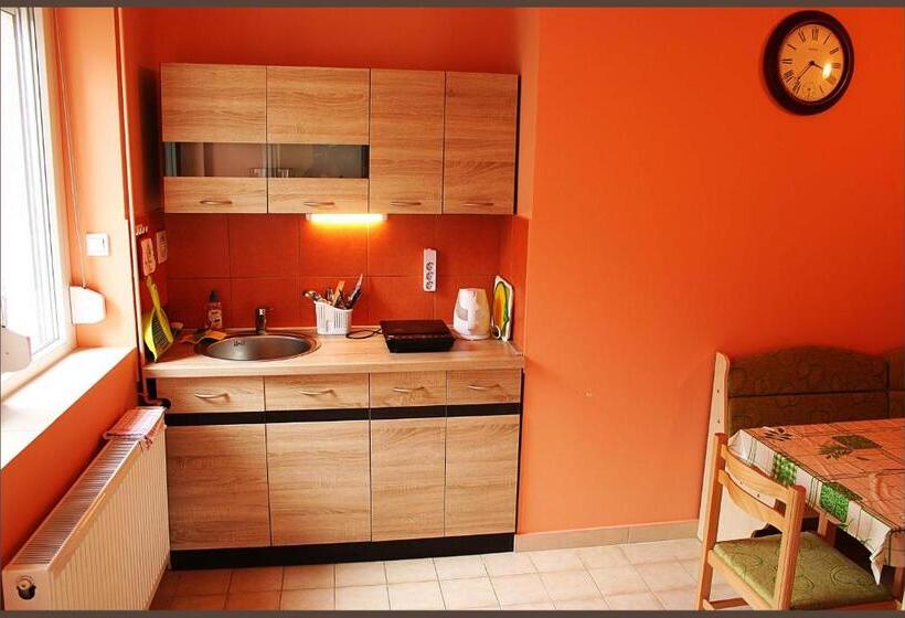 اتاق استاندارد با تراس, White & Quiet Apartment House