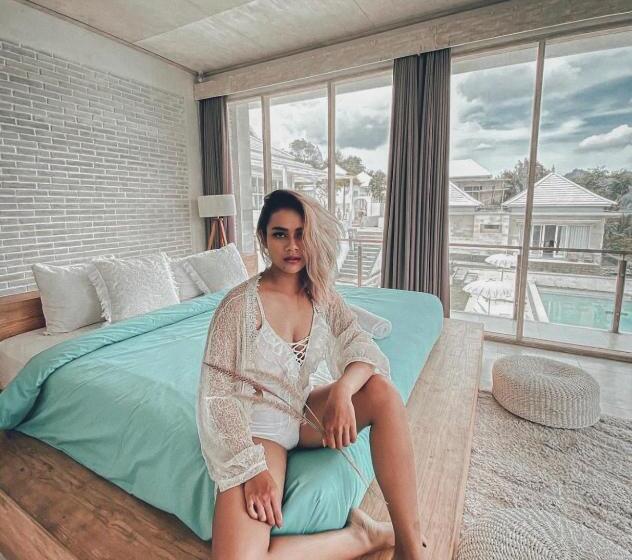 Deluxe Szoba Erkéllyel, Volcano Terrace Bali