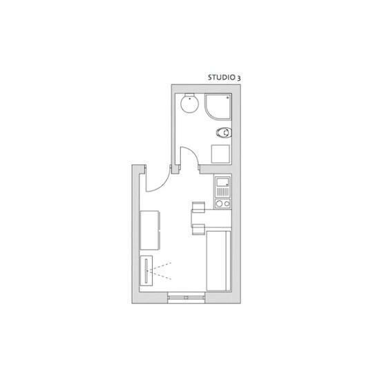 استودیوی استاندارد, Apartments & Rooms Artemus Belveder