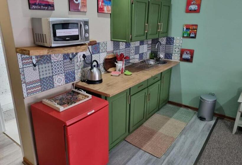 חדר דחוקס עם מיטת קינג, Longtom Farm Guesthouse