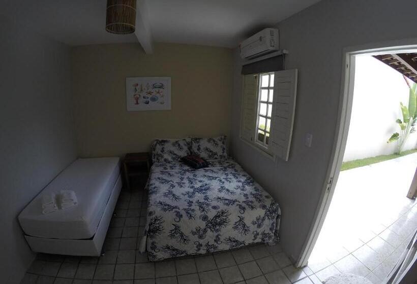 带露台的套间, Pousada Corais Dos Milagres