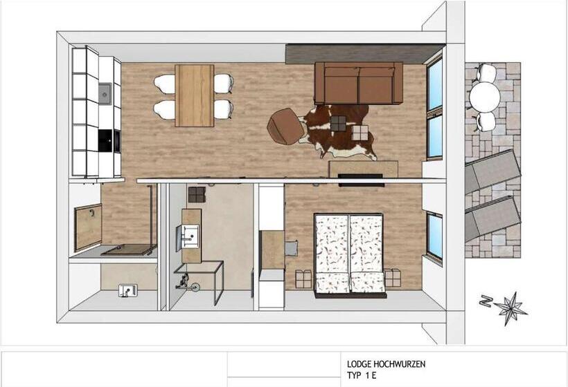 带1个卧室的公寓, Sun Lodge Schladming By Schladming Appartements