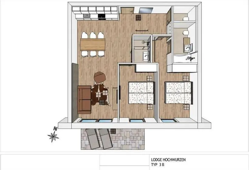 Superior-huoneisto 1 Makuuhuone, Sun Lodge Schladming By Schladming Appartements