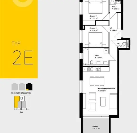 Huoneisto 1 Makuuhuone Pohjakerros, Sun Lodge Schladming By Schladming Appartements