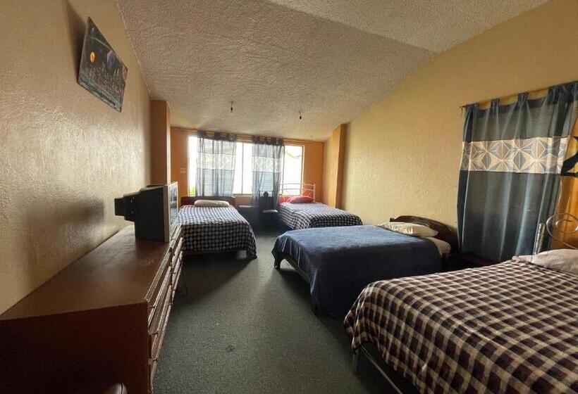 سرير فى غرفة مشتركه, Hostal Pachamama Lodge