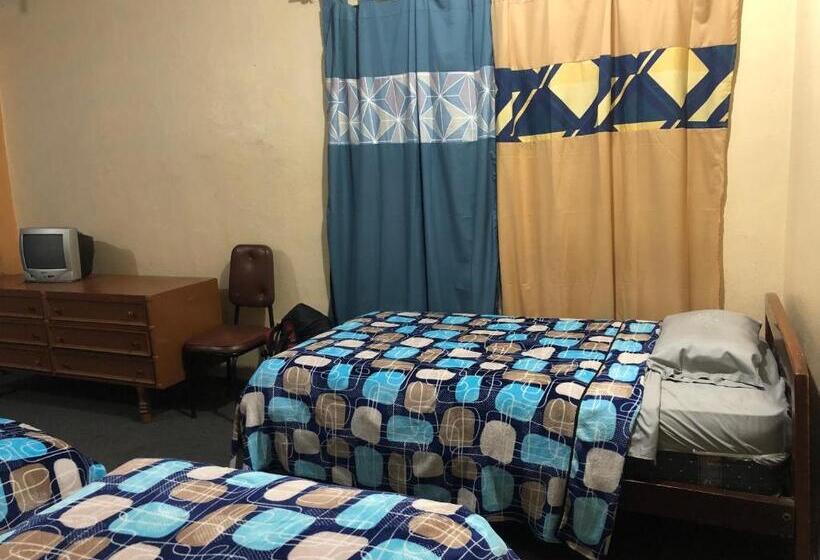 سرير فى غرفة مشتركه, Hostal Pachamama Lodge