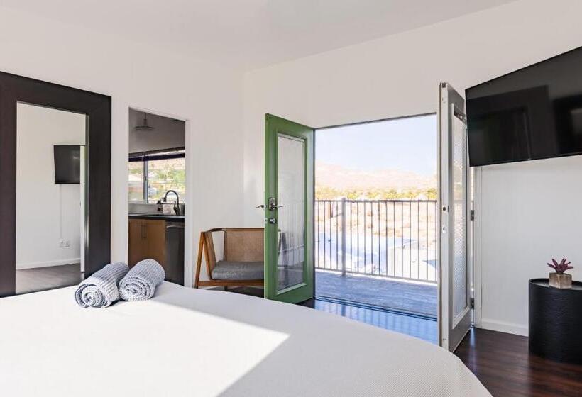 バルコニー付き1ベッドルームアパートメント, Desert Hot Springs Inn