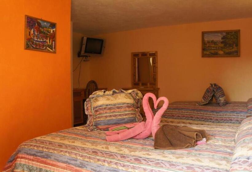 Номер Стандарт 2 Двуспальные Кровати, Posada Tolteca