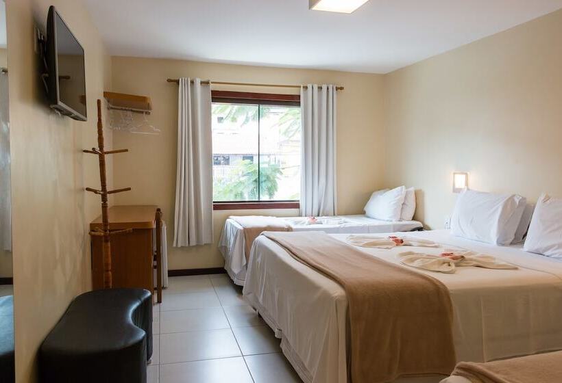 غرفة قياسية رباعية, Costa Dourada Pousada