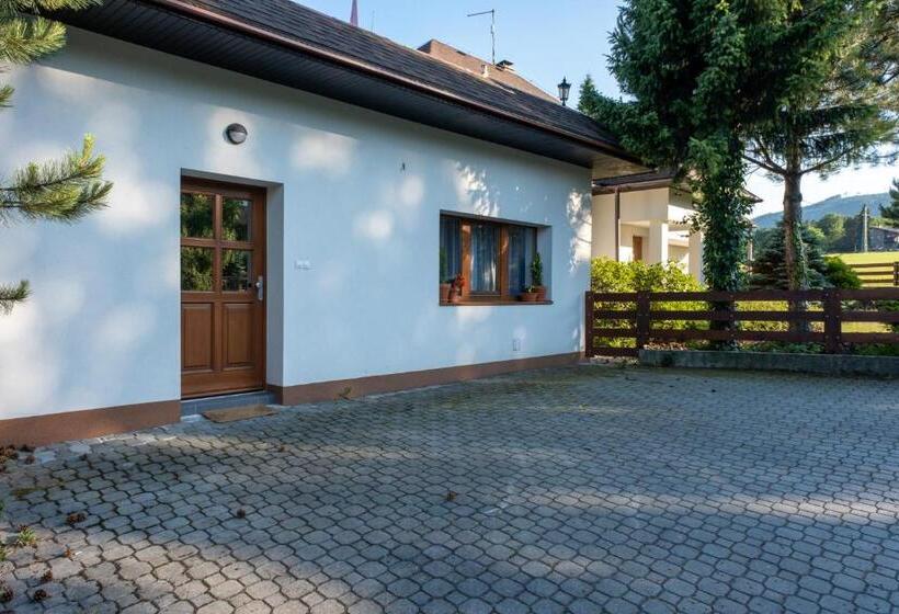 דירת חדר עם טרסה, Penzion Na Vyhlídce