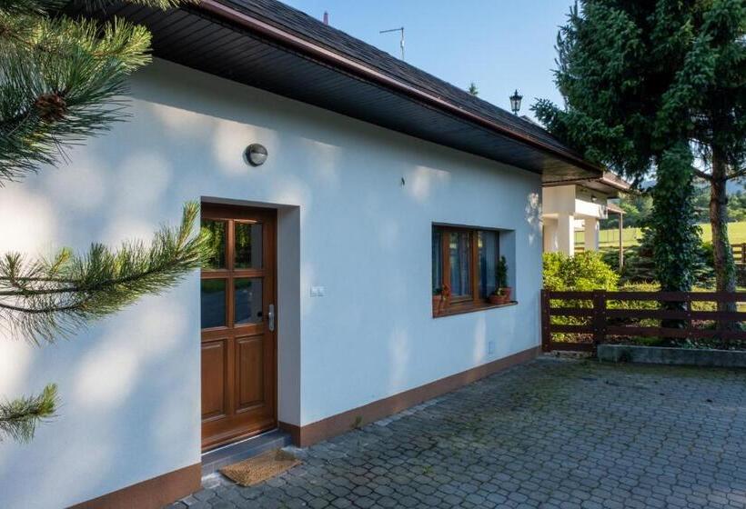 آپارتمان 1 خوابه با تراس, Penzion Na Vyhlídce