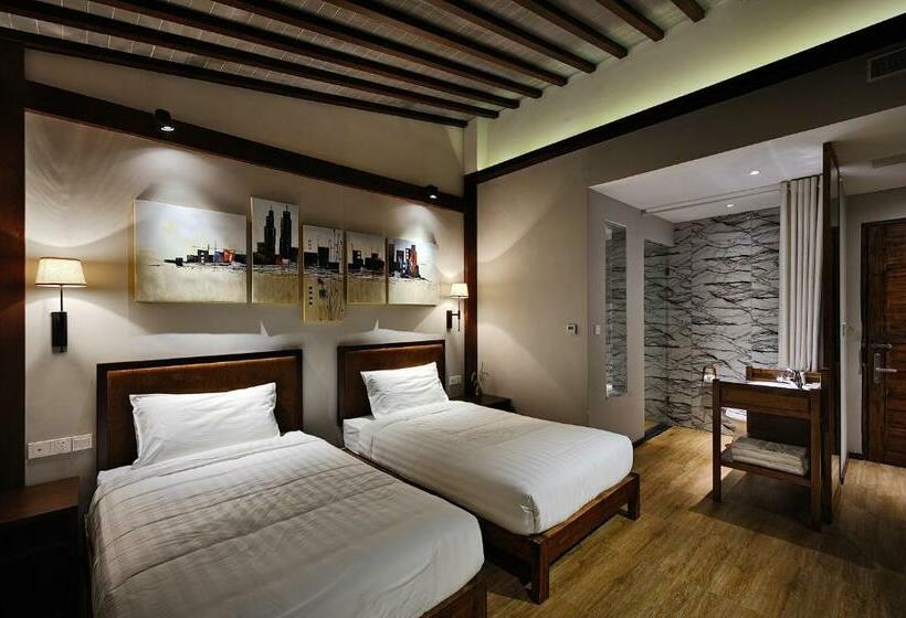 Номер Стандарт с Террасой, Huangshan Shanshuijian Wei Boutique