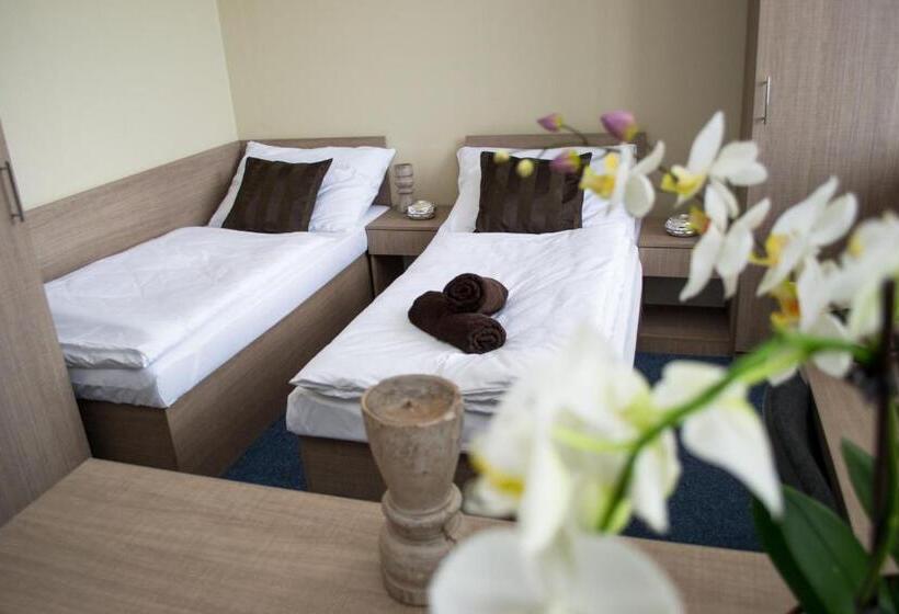 חדר סטנדרט חדר אמבטיה משותף, Penzion S Wellness Uherské Hradiště