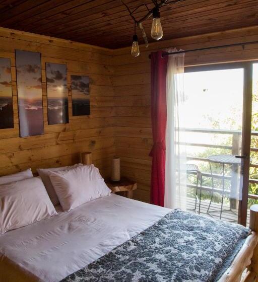 オーシャンビューデラックスルームバルコニー付き, Hostel Moreno