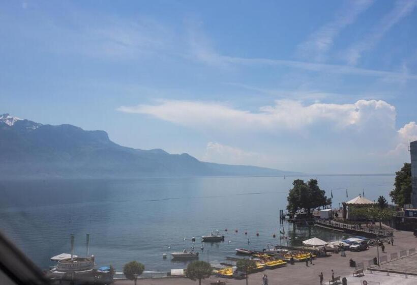 غرفة قياسية مطلّة علي البحيرة, Guest House Le Charlot