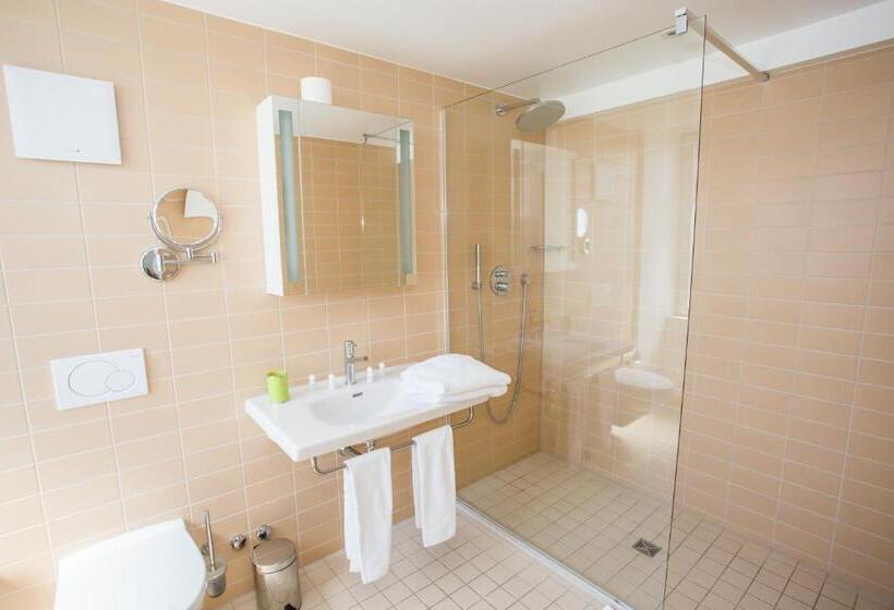 غرفة قياسية مطلّة علي البحيرة, Guest House Le Charlot