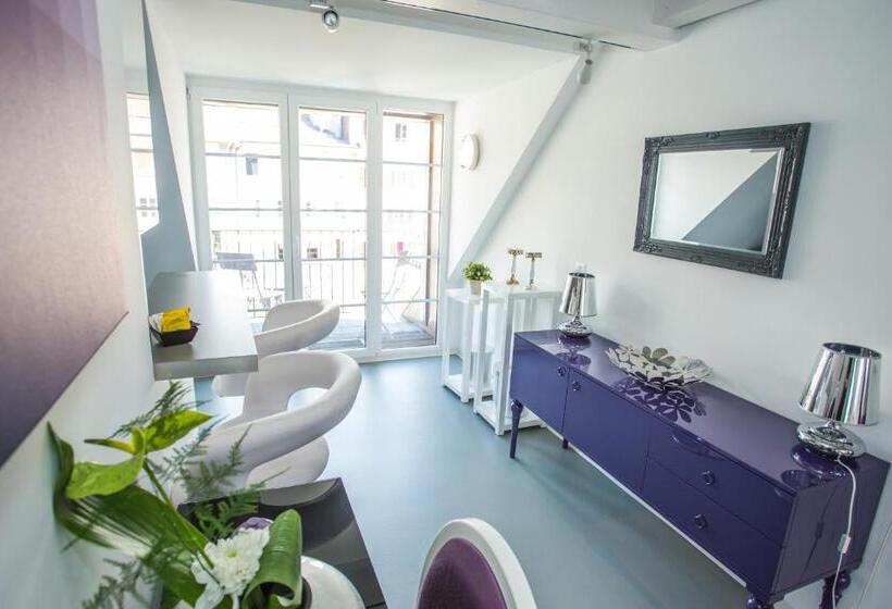 شقة ديلوكس غرفة نوم واحدة, Guest House Le Charlot