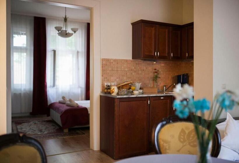 Апартаменты 1 Спальня, Ludo Apartman Hotel & Spa