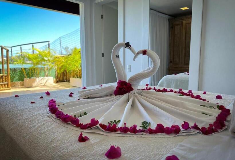 חדר סטנדרט עם מרפסת, Pousada Ao Por Do Sol