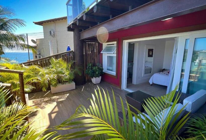 חדר סטנדרט עם מרפסת, Pousada Ao Por Do Sol