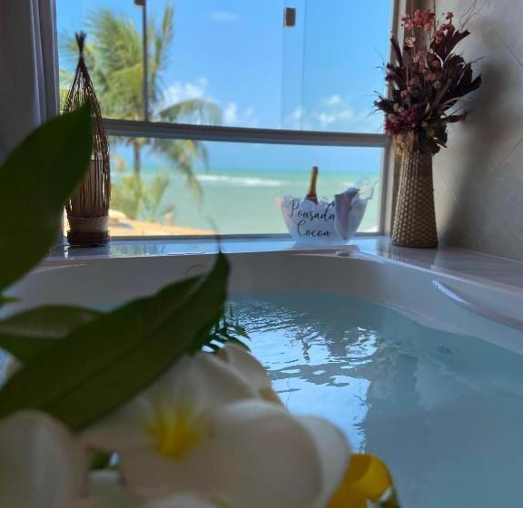 디럭스 스위트 바다 전망, Pousada Cocoa
