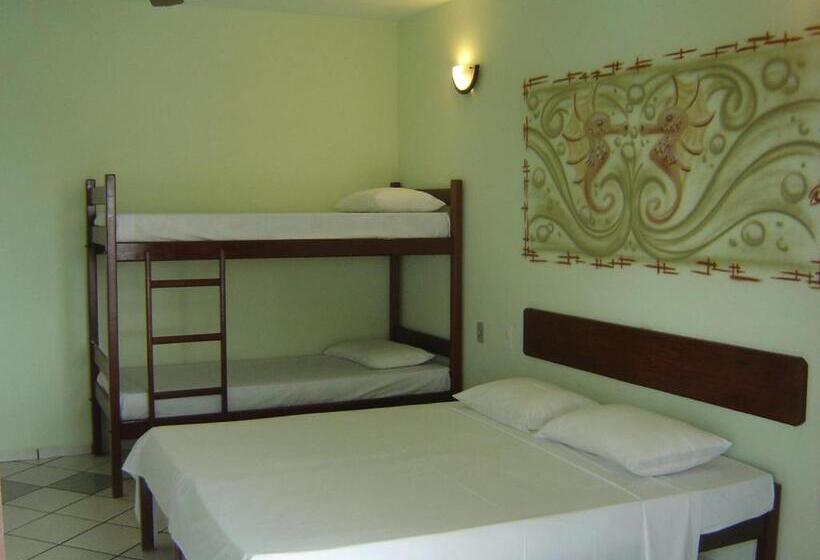 اتاق استاندارد چهار تخته, Pousada Coral De Fogo