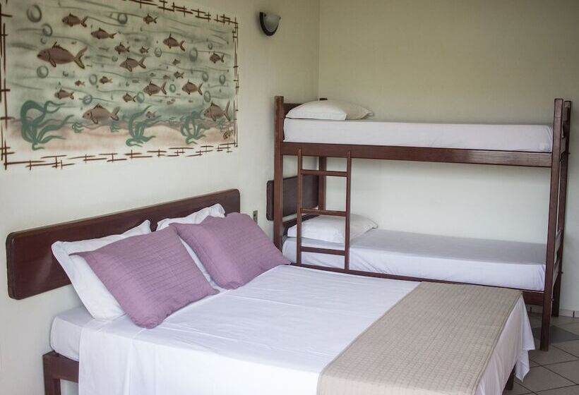 اتاق استاندارد چهار تخته, Pousada Coral De Fogo