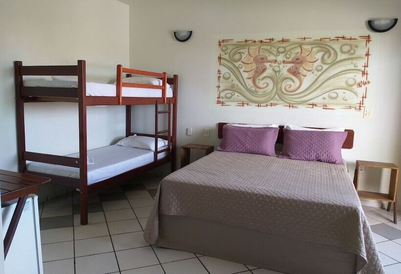 اتاق سوپریور چهار تخته, Pousada Coral De Fogo