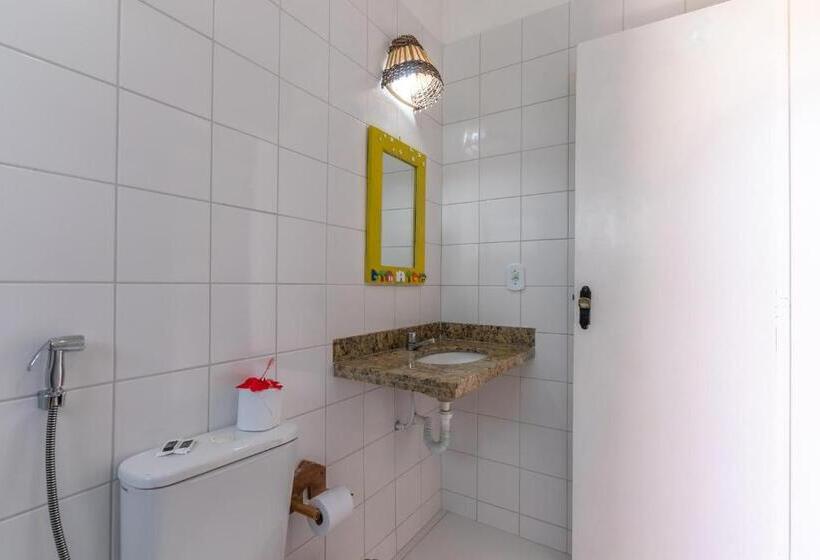 اتاق استاندارد سه تخته با چشمانداز استخر, Pousada Recanto Trancoso