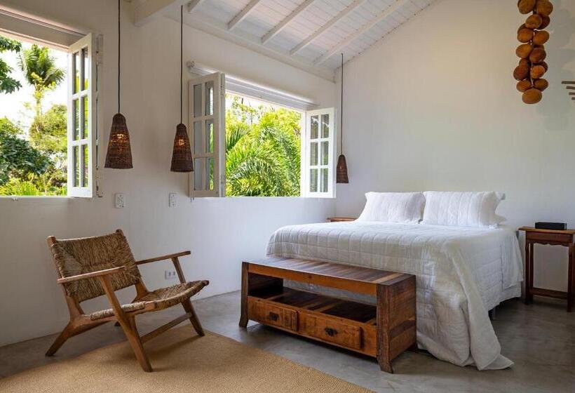 Quarto Estandar Vista Jardim, Pousada Seis E Meia