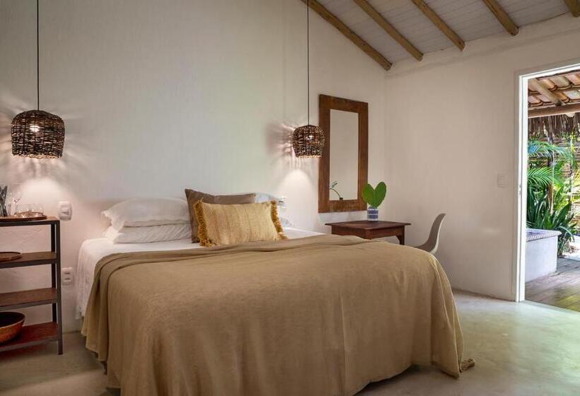 Quarto Superior Vista Jardim, Pousada Seis E Meia