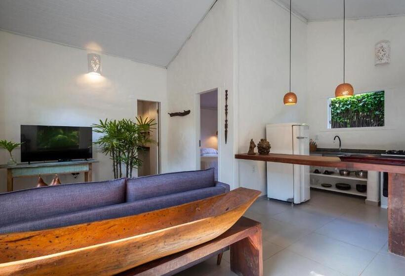 一居室别墅, Pousada Seis E Meia