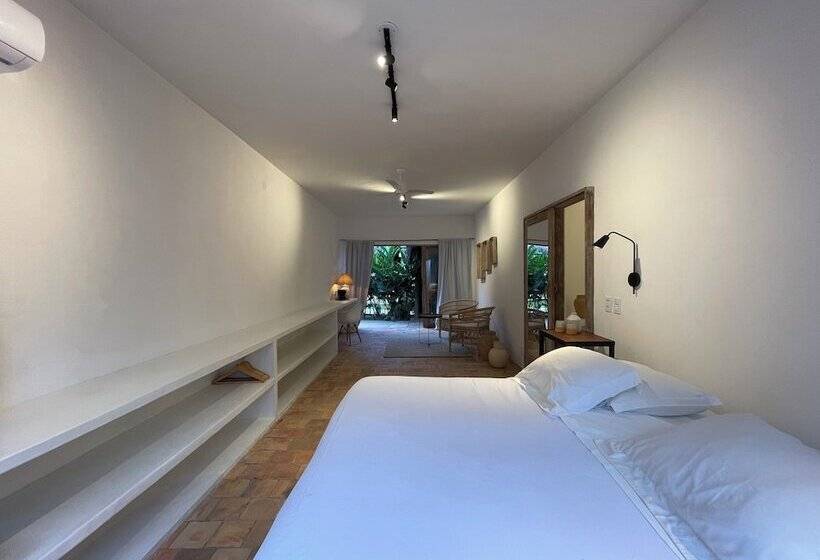 Quarto Deluxe, Pousada Seis E Meia