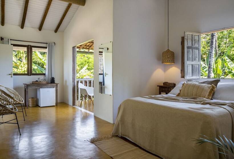 Quarto Deluxe, Pousada Seis E Meia